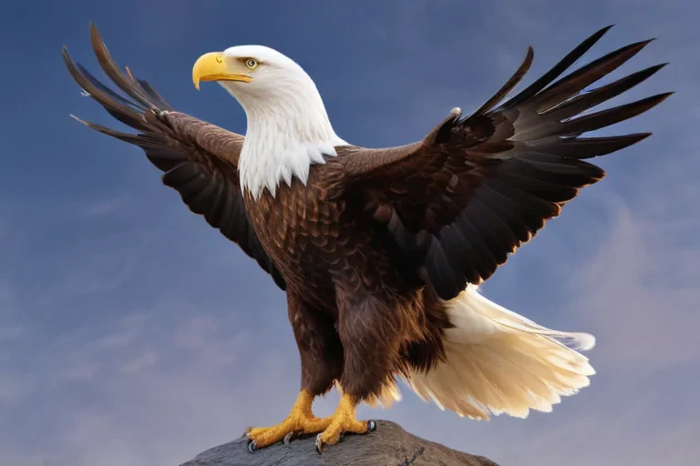 american eagle dog