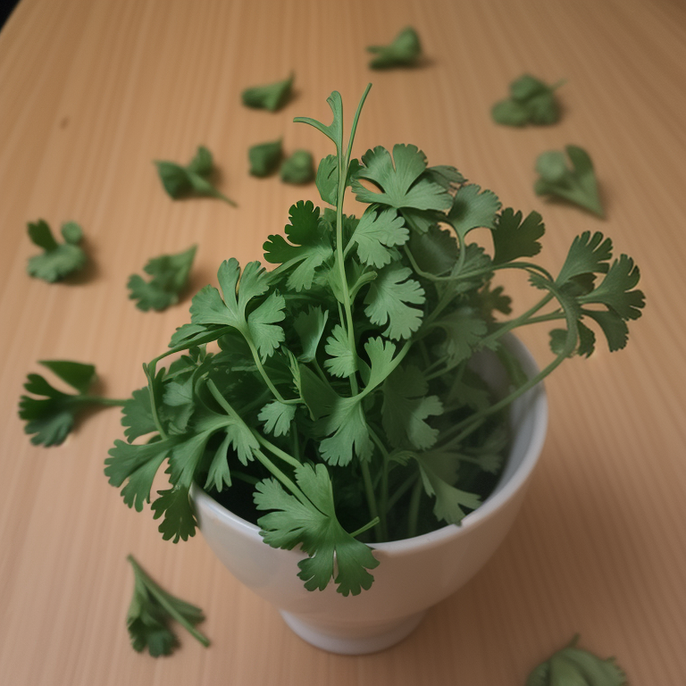 what does coriander smell like