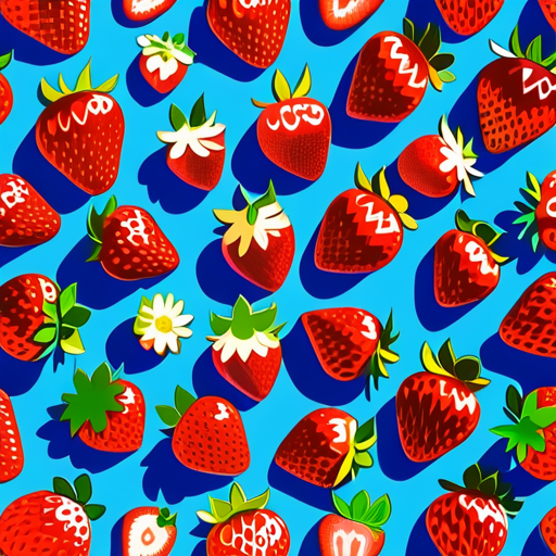 how many strawberries in a flat