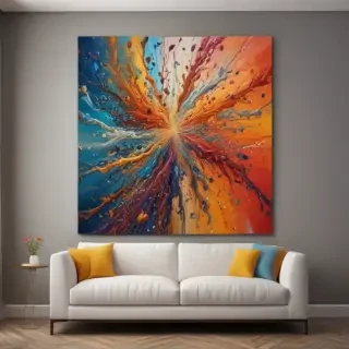 wall art mock up