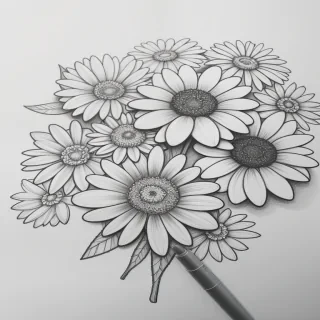 flower doodle