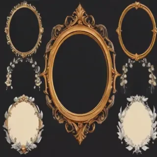 circle frame clipart