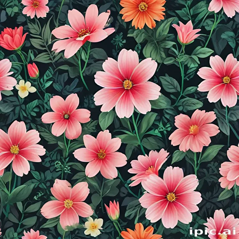 flower screen background