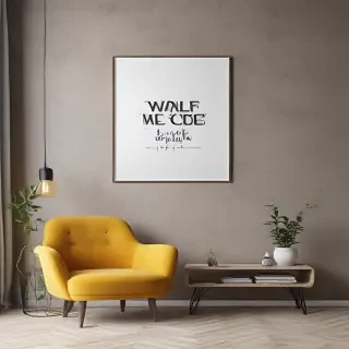 wall art mockup free