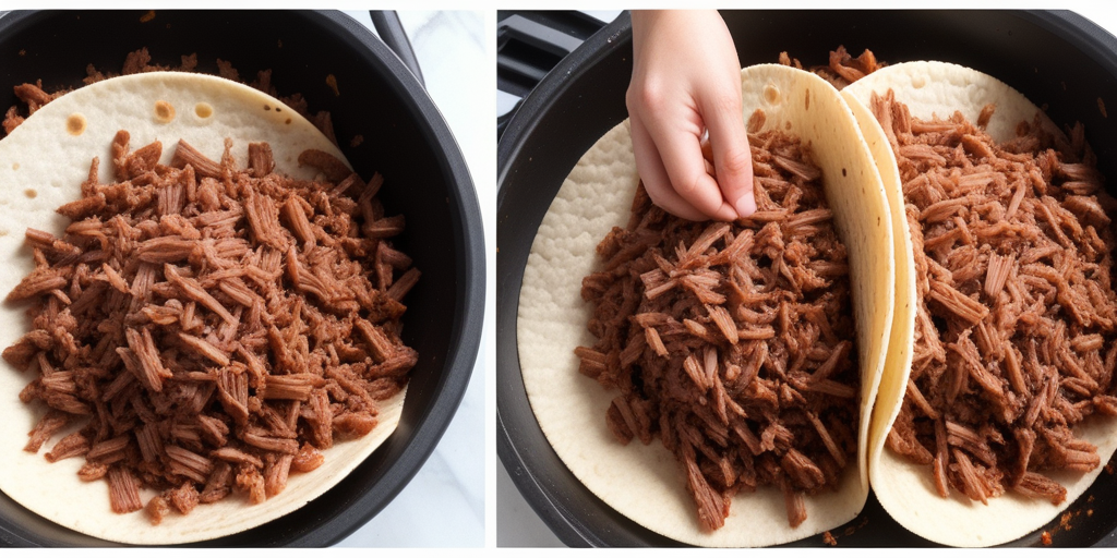 shredded bbq taco meat 8 letters