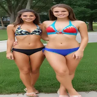 high school bikini