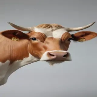 cow head png