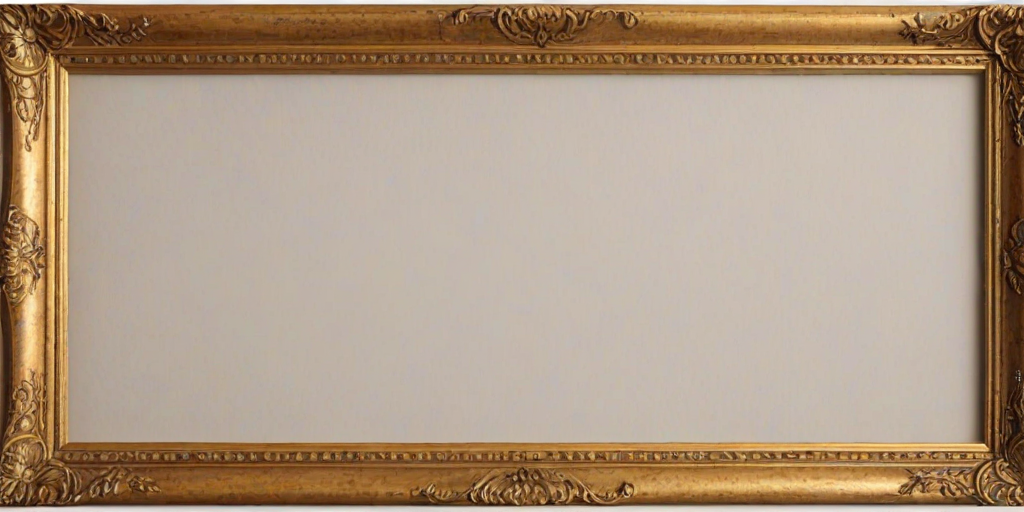 wooden picture frame png