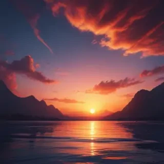 aesthetic sunset wallpaper