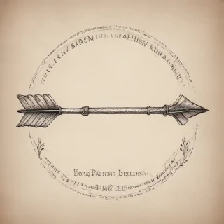 hand drawn arrow