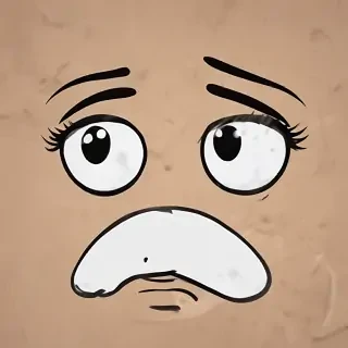 sad face png