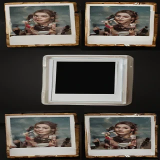polaroid frame png