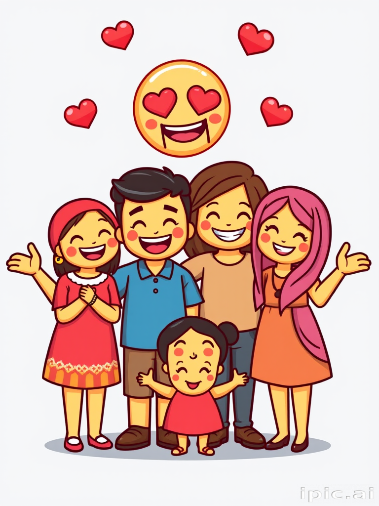 family emojis