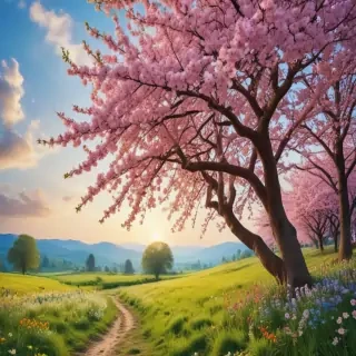 spring backgrounds aesthetic