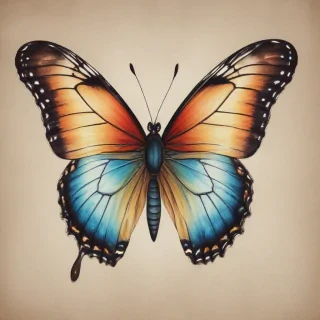 pictures of butterflies to draw