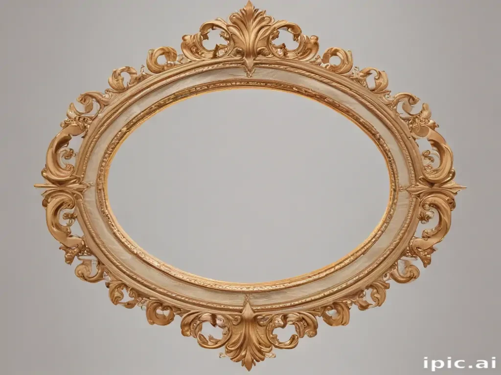 oval frame clipart