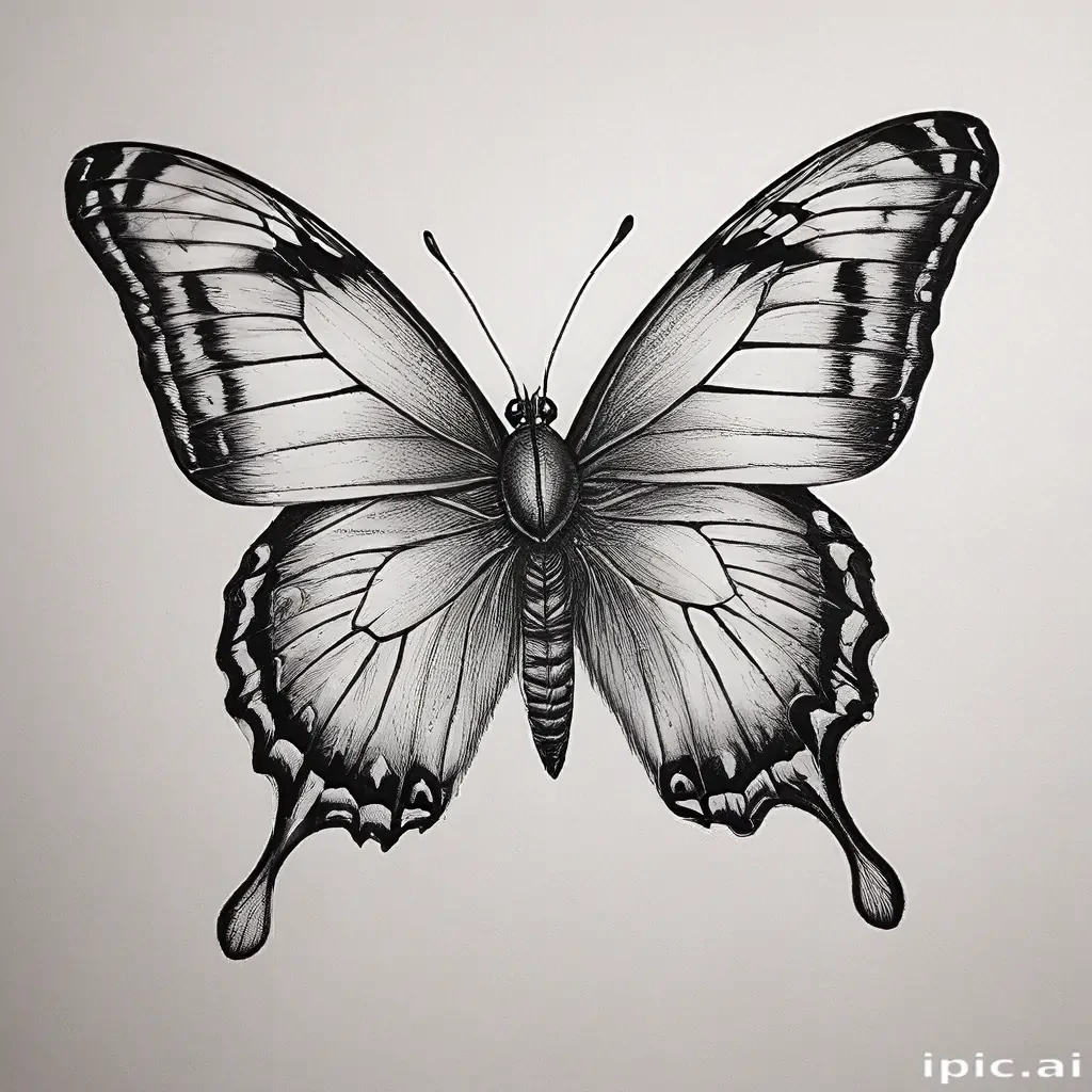 buterfly drawings