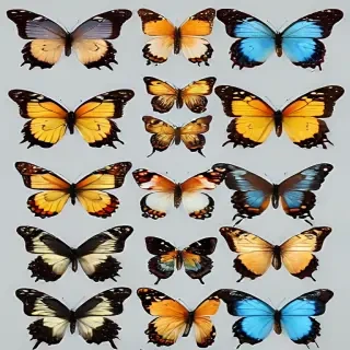 png butterflies
