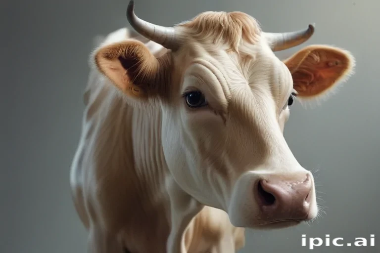 transparent cow