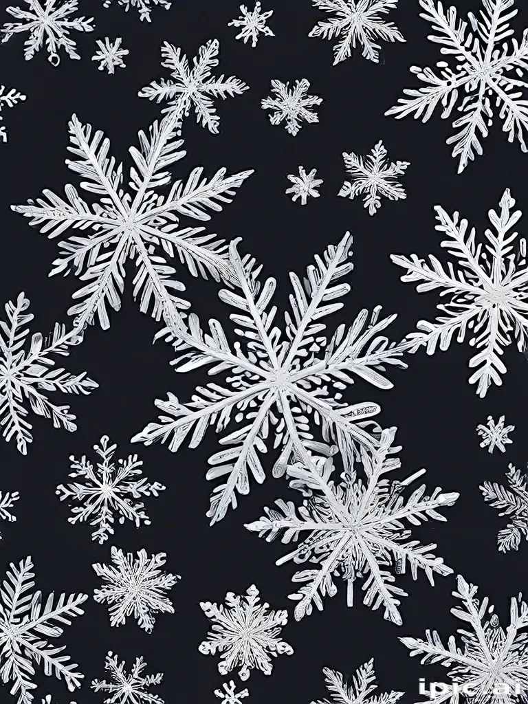 png snowflakes