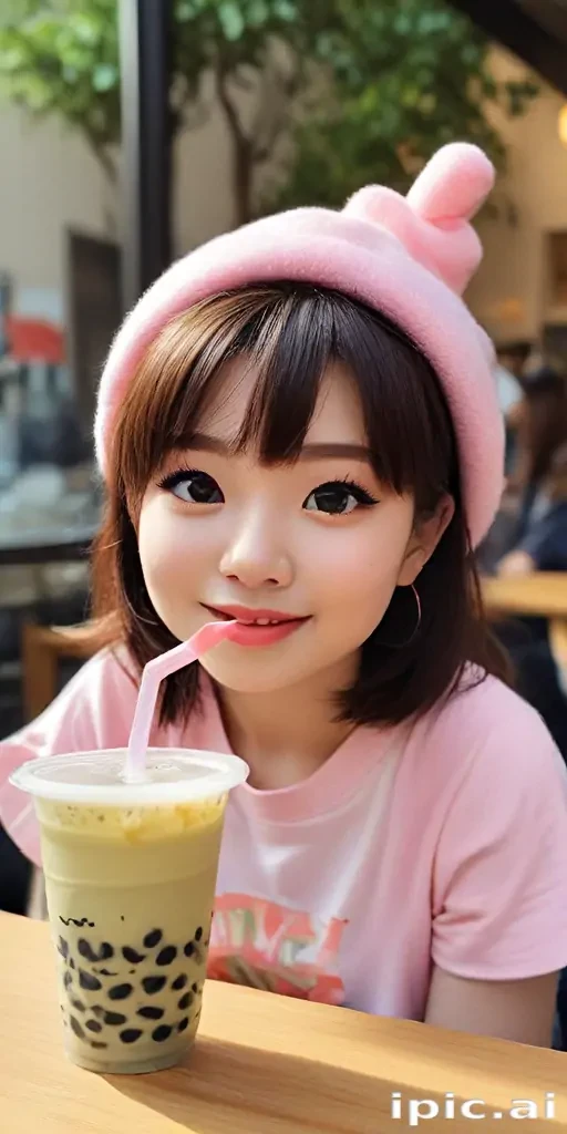 bubble tea cute