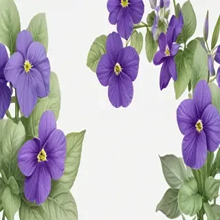 violets png