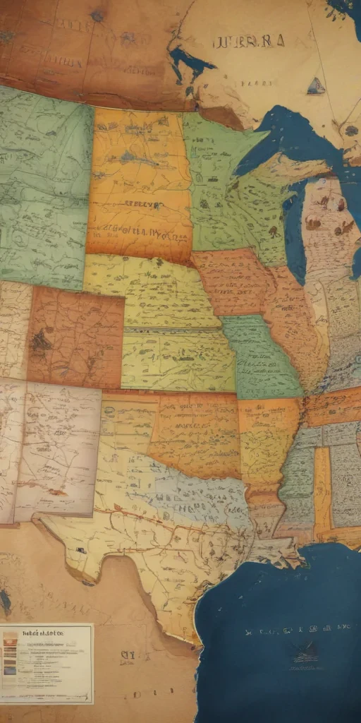 usa map states