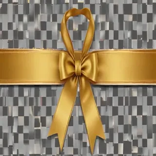 gold ribbon png