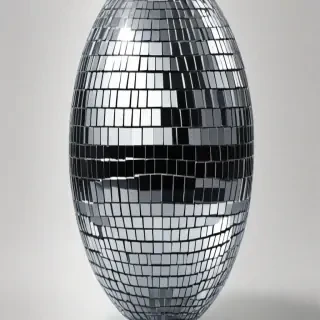 transparent background disco ball png