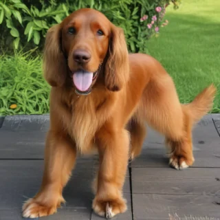 irish setter dog breed