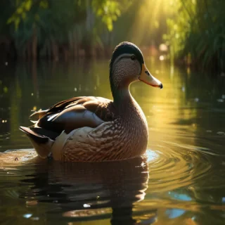 background duck