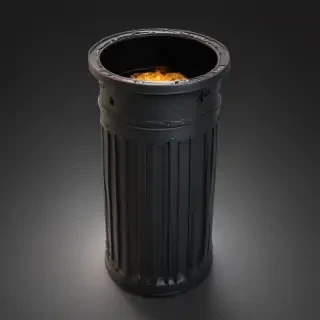 png trash can
