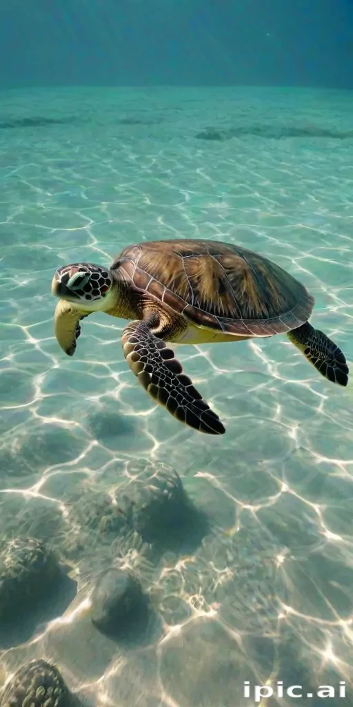 sea turtle desktop background