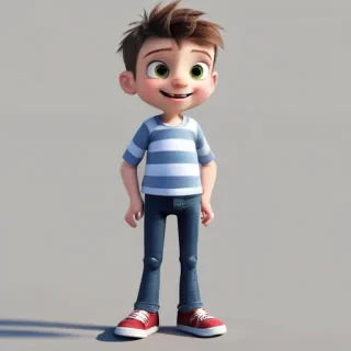 animated boy
