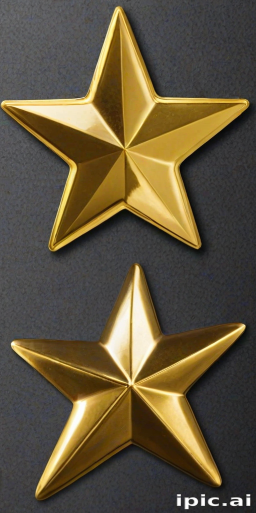 gold star sticker png