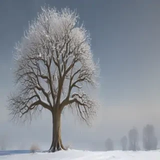winter tree png