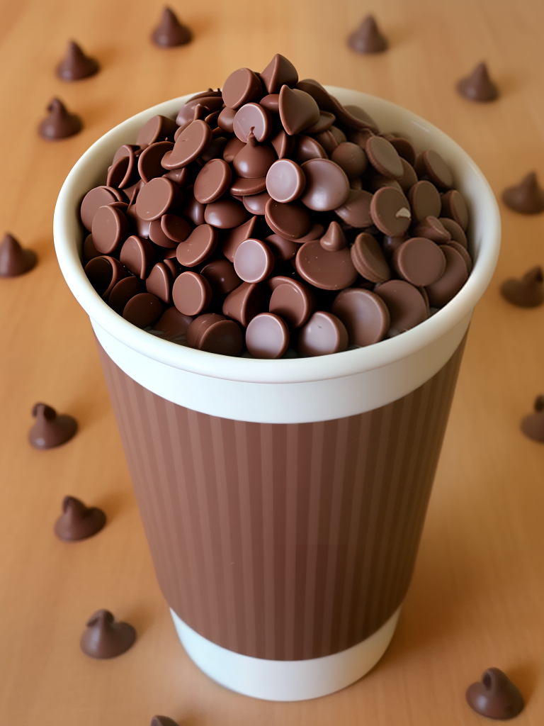 how many oz of chocolate chips in a cup