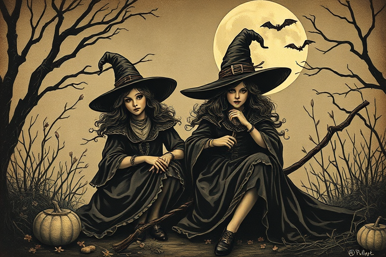 vintage witches