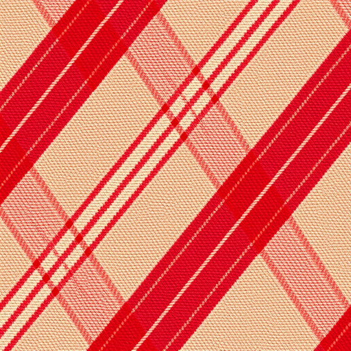 plaid pattern in warm tones with a mix of reds and creams, captured with a Canon EOS R5, 50mm lens, f/8 aperture, 1/125 sec shutter speed, high-resolution digital style