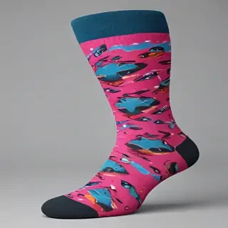 sock mockup