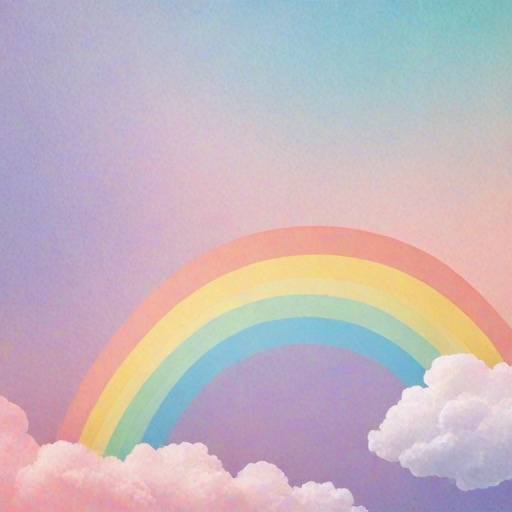 pastel rainbow bg