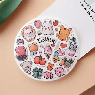 transparent cute stickers
