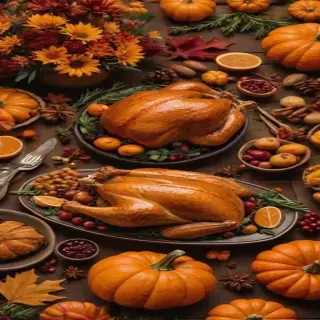 thanksgiving background aesthetic