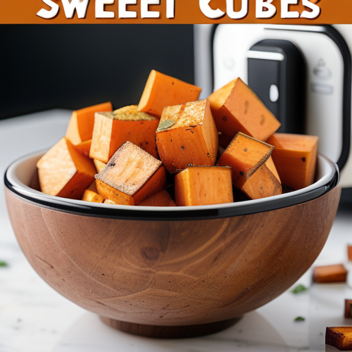sweet potato cubes air fryer