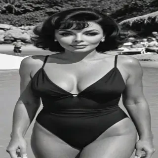 joan collins bikini