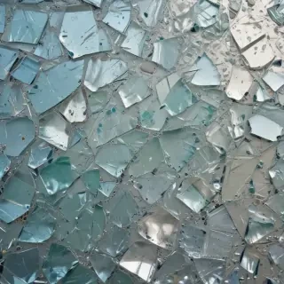 broken glass texture
