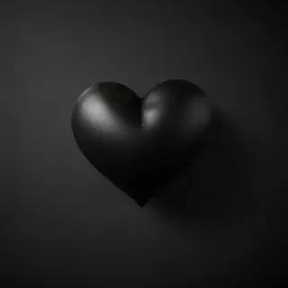 black heart background