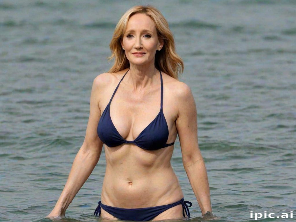 jk rowling bikini