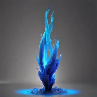 blue flame png