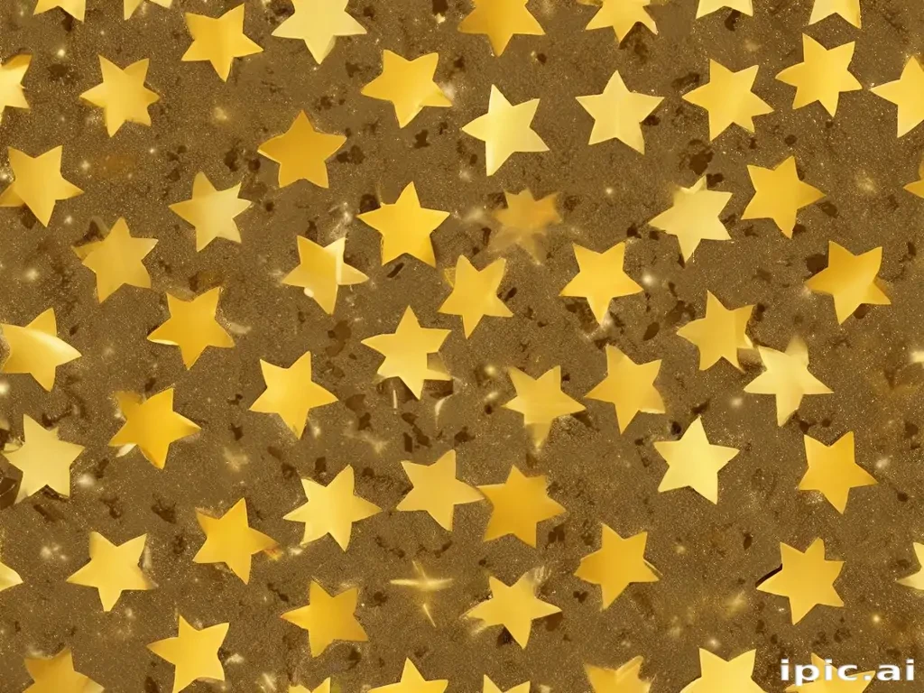 gold star background